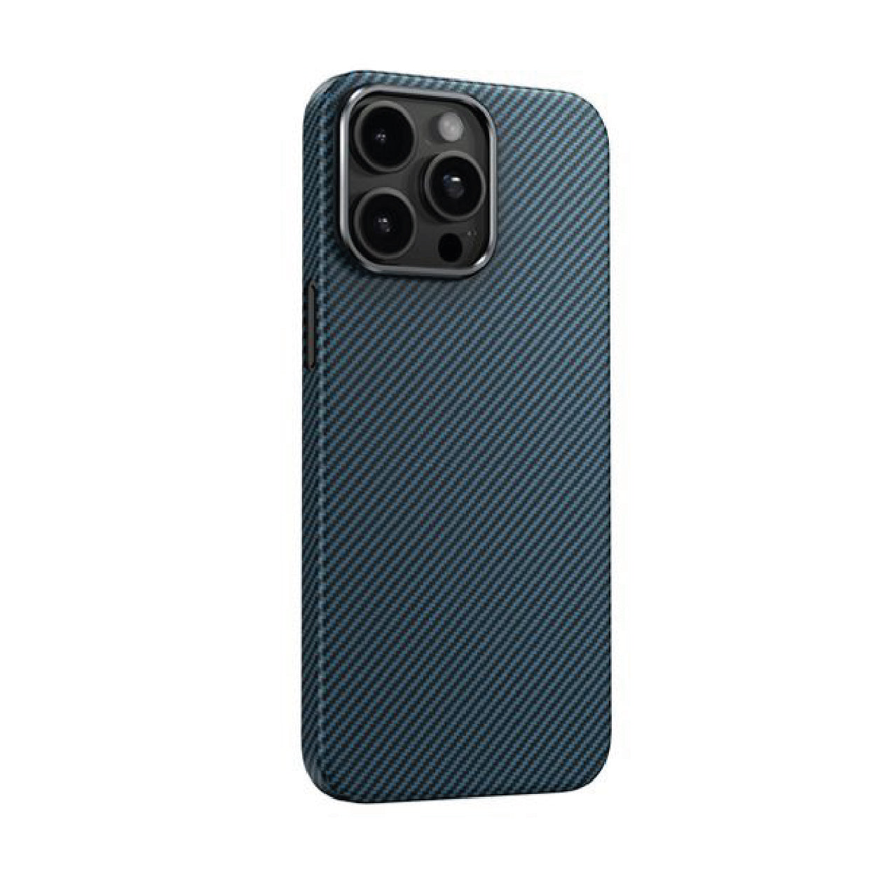 Asli Global Kevlar MagSafe Cover For iPhone 15 Pro Max | Blue Asli Global Kevlar MagSafe Cover For iPhone 15 Pro Max | Blue